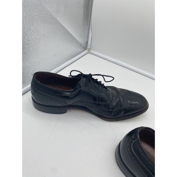 Allen Edmonds McAllister‎ Wingtip Oxford Black Leather Mens Dress Shoes 10.5 C main image 11